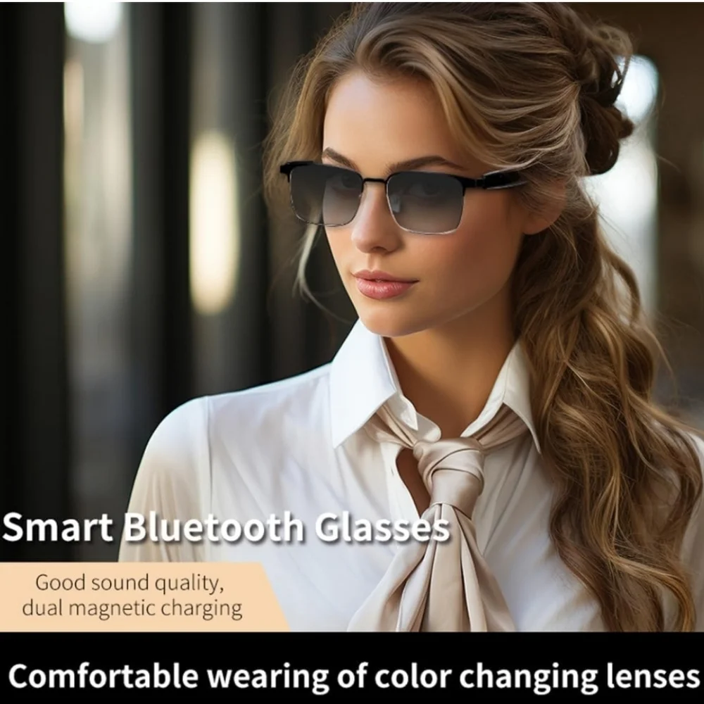 NEW! UNISEX BLUETOOTH GLASSES/SUNGLASSES w/TOUCH CONTROL FOR MUSIC, PHONE CALLS